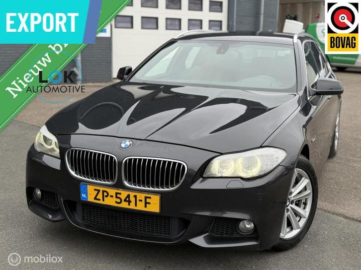 BMW 5-serie Touring 528i High Executive LEDER|LED|M|MEMORY, Auto's, BMW, Bedrijf, Te koop, 5-Serie, ABS, Airbags, Airconditioning