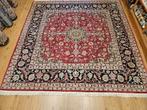 Handgeknoopt perzisch isfahan 260x244, Info@SlatsAntiek.nl, Crème, Perzisch, Ophalen of Verzenden
