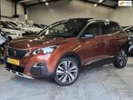 Peugeot 3008 1.6 e-THP GT Line Leder Pano Dealer Onderhouden, Euro 6, 4 cilinders, Bruin, Leder en Stof