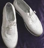SUMMER SALE! €9.95 🫣POST EXCHANGE witte brogues mt 38, POST EXCHANGE, Verzenden, Wit, Sneakers of Gympen