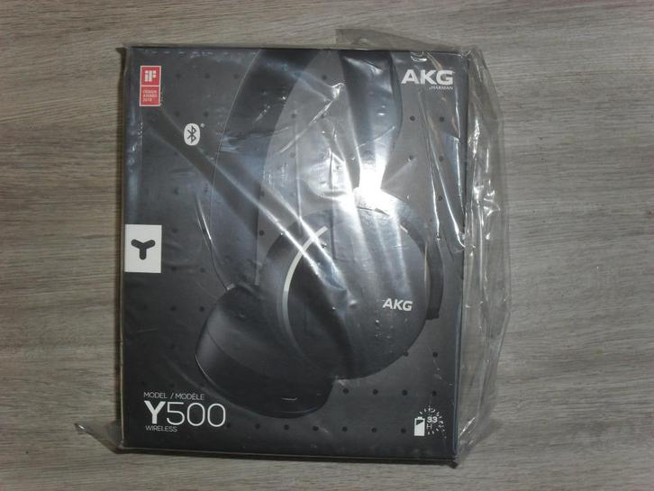 Nieuw AKG Y500 Wireless Bluetooth Koptelefoon Zwart, Audio, Tv en Foto, Koptelefoons, Nieuw, Over oor (circumaural), Overige merken