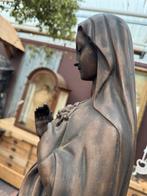 Heiligenbeeld, Maria, prachtig gebronsde kleur, 84 h, Antiek en Kunst, Antiek | Religie, Ophalen