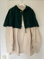 Blouse, cape, broek heren set (fantasy middeleeuwen), Ophalen of Verzenden, Gedragen, Overige maten, Carnaval