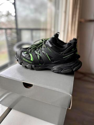 Balenciaga Track Sneakers 43 ZGAN Black/Green ZELDZAAM 