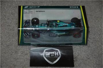 SALE !! 1:43 ASTON MARTIN AMR23 ALONSO F1 SPARK S8595 WRH beschikbaar voor biedingen
