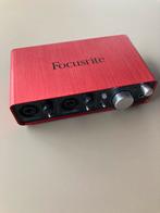 Focusrite 2i2. Scarlett interface USB, Audio, Tv en Foto, Professionele Audio-, Tv- en Video-apparatuur, Audio, Ophalen of Verzenden