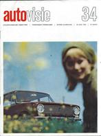 Autovisie 34 1966 : Mercedes Benz 200 - Opel Rekord, Boeken, Auto's | Folders en Tijdschriften, Gelezen, Autovisie, Ophalen of Verzenden