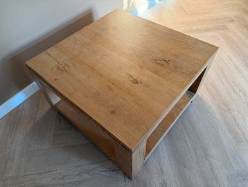 Massief eiken salontafel – handgemaakt – 858543 cm beschikbaar voor biedingen