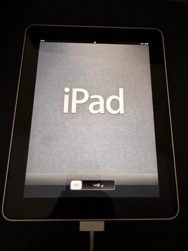 iPad 1e Gen. 32GB - Goede Staat, Computers en Software, Apple iPads, Gebruikt, Apple iPad, Wi-Fi, 10 inch, 32 GB, Zilver, Ophalen of Verzenden
