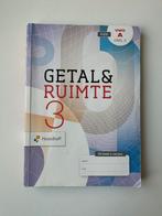 Getal & ruimte 3 - VWO A, Boeken, Schoolboeken, Ophalen of Verzenden, Zo goed als nieuw, Overige niveaus, Nederlands