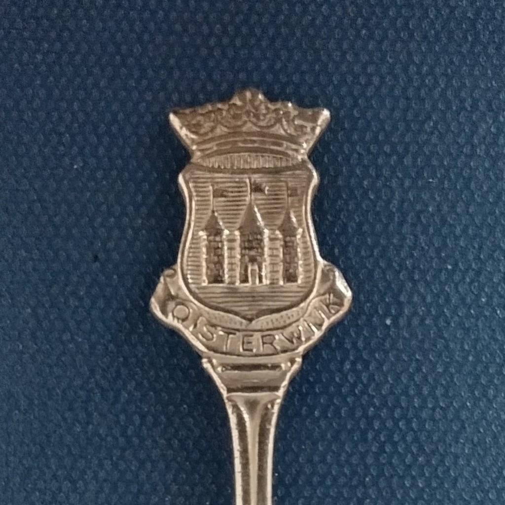 verzilverd lepeltje Oisterwijk (Sola 100), Ophalen of Verzenden