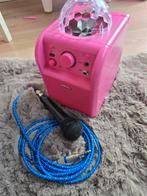 Vonyx Karaoke Set met Microfoon en Lichteffecten, Ophalen of Verzenden, Gebruikt, Complete set