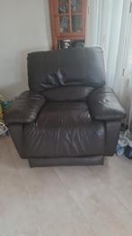 Fauteuil echt leer., Ophalen, Nieuw, Leer
