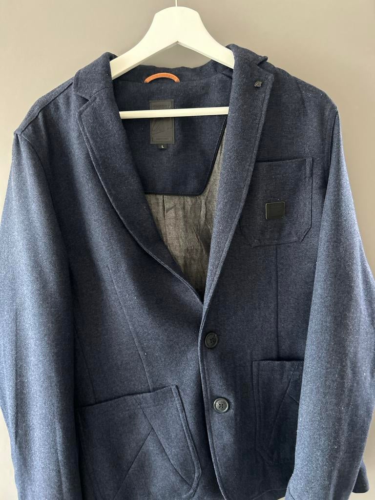Blauwe Chasin' Blazer - Maat L nieuw, Ophalen of Verzenden, Gedragen, Maat 52/54 (L), Blauw