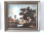 Lot van olieverf schilderijen, lijst, prints (+/- 30 stuks), Ophalen of Verzenden