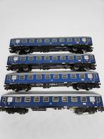 Marklin 4x 4027 / 4032 DB personenrijtuigen, Hobby en Vrije tijd, Modeltreinen | H0, Wisselstroom, Wagon, Ophalen of Verzenden