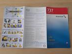 American Airlines 737 Flight safety card, Verzamelen, Luchtvaart en Vliegtuigspotten, Ophalen of Verzenden, Gebruikt, Schaalmodel
