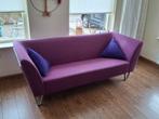 Bank 3-zits, Harvink, paars, Ophalen, Gebruikt, Driepersoons, 75 tot 100 cm