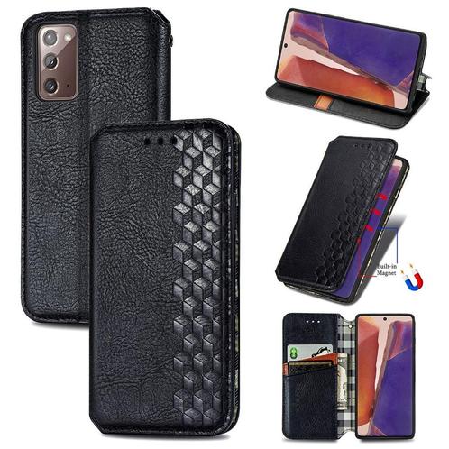 Luxe PU Lederen Wallet Case Set voor Galaxy Note 20 _ Zwart, Telecommunicatie, Mobiele telefoons | Hoesjes en Frontjes | Samsung
