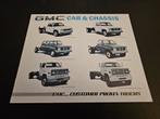 Brochure GMC Cab & Chassis 1985 USA, Ophalen of Verzenden, Zo goed als nieuw, Overige merken
