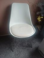 Witte Eames Style Stoel, Huis en Inrichting, Stoelen, Ophalen, Gebruikt, Wit, Eames