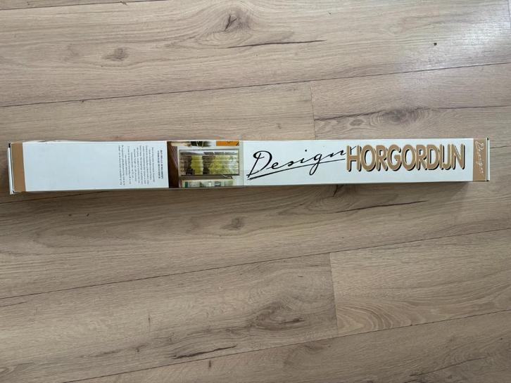 Design Horgordijn, beige HxB: 220x95 cm, Merk Kenzo, Doe-het-zelf en Verbouw, Deuren en Horren, Nieuw, Binnendeur, 215 cm of meer