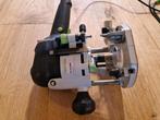 Festool OF 1010 EBQ-Plus + Frees-set Box OF HW 10x S8 Mix, Doe-het-zelf en Verbouw, Ophalen of Verzenden, Zo goed als nieuw, Bovenfrees