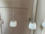 Luxe eettafel hanglamp, Ophalen, Zo goed als nieuw, Glas, 50 tot 75 cm