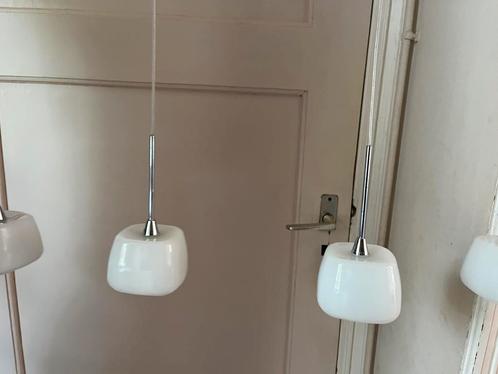 Luxe eettafel hanglamp, Huis en Inrichting, Lampen | Hanglampen, Zo goed als nieuw, 50 tot 75 cm, Glas, Ophalen