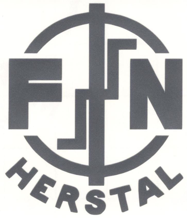 FN Herstal sticker #2, Motoren, Accessoires | Stickers, Ophalen of Verzenden