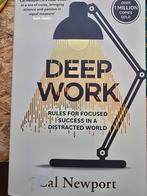 Deep Work: Cal Newport - Focus in een Afgeleide Wereld, Ophalen of Verzenden, Zo goed als nieuw, Overige onderwerpen, Cal Newport