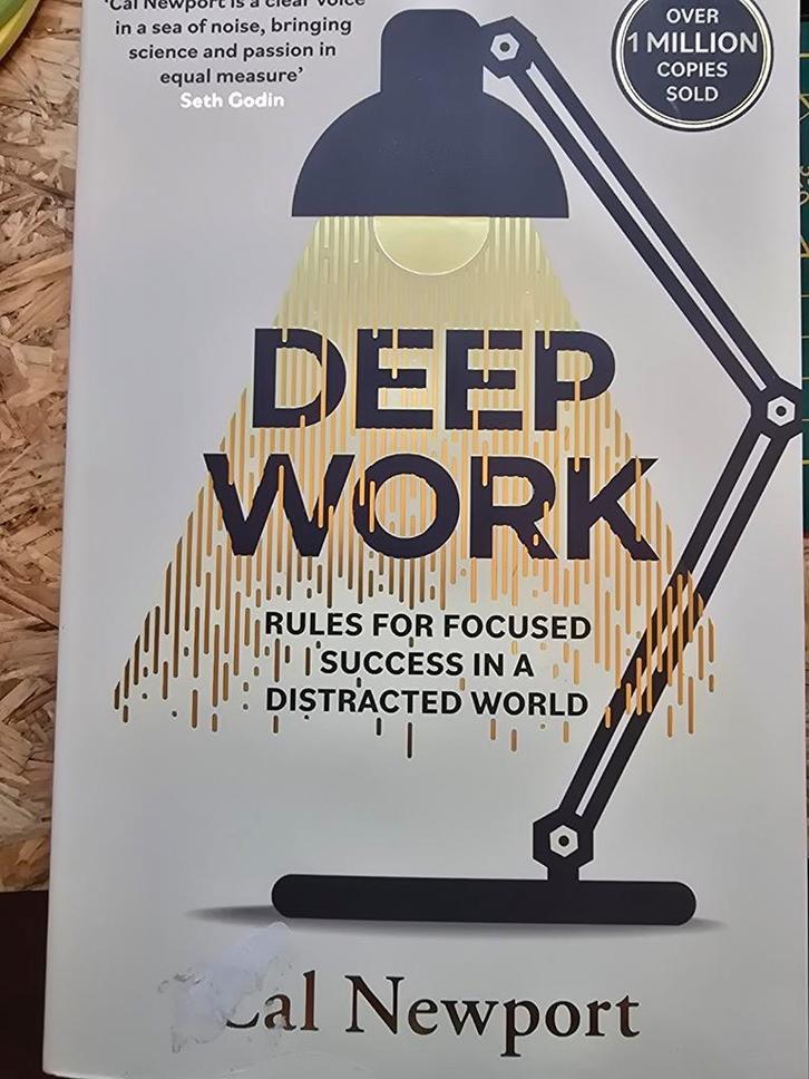 Deep Work: Cal Newport - Focus in een Afgeleide Wereld, Boeken, Psychologie, Zo goed als nieuw, Overige onderwerpen, Ophalen of Verzenden