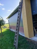 houten ladder, Doe-het-zelf en Verbouw, Ladders en Trappen, Ophalen, Gebruikt, 2 tot 4 meter