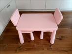 Ikea roze Mammut 2 kinderstoelen en tafeltje, Ophalen, Zo goed als nieuw, Stoel(en)