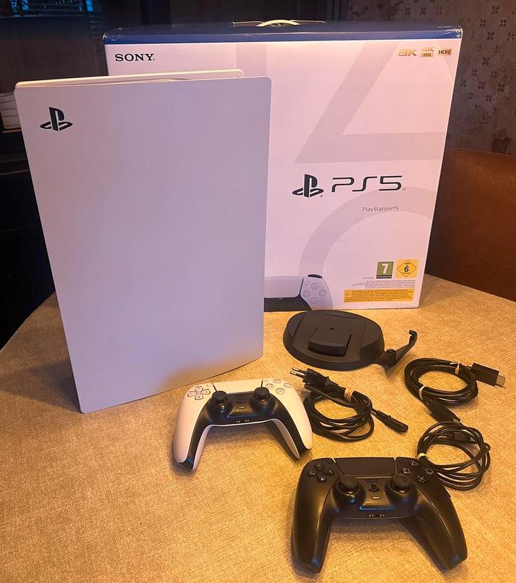 Sony PlayStation 5, Spelcomputers en Games, Spelcomputers | Sony PlayStation 5, Zo goed als nieuw, Ophalen of Verzenden
