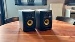 KRK Rokit RP5G2's incl. toebehoren, Zo goed als nieuw, 60 tot 120 watt, Front, Rear of Stereo speakers, Ophalen