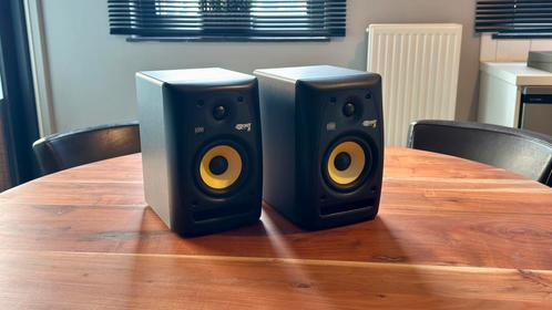 KRK Rokit RP5G2's incl. toebehoren, Audio, Tv en Foto, Luidsprekers, Zo goed als nieuw, Front, Rear of Stereo speakers, 60 tot 120 watt