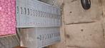 Metalen laden kast vintage, Antiek en Kunst, Ophalen of Verzenden