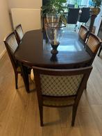 Antieke Eettafel met 8 stoelen, Antiek en Kunst, Antiek | Meubels | Tafels, Ophalen