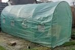 Tunnelkas, Ophalen, Glas, Zo goed als nieuw, Aluminium