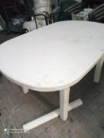Tuintafel 2 stuks kunstof gratis, Ophalen, Gebruikt, Rechthoekig, Kunststof