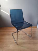 Eetkamer stoel / buro stoel ikea tobias blauw, Ophalen, Blauw, Overige materialen, Zo goed als nieuw