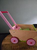 Haba houten poppenwagen, Ophalen, Zo goed als nieuw, Duw- of Trekspeelgoed