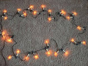 Kerstverlichting/kaarsverlichting 30 lampjes KunstSmide  beschikbaar voor biedingen