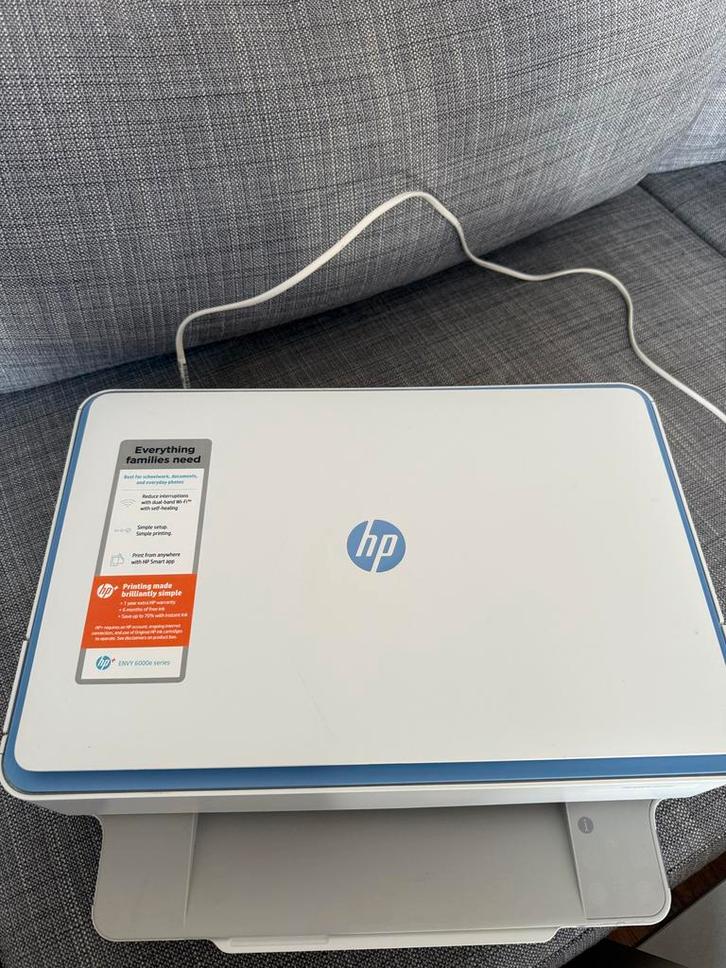 HP ENVY 6000e Printer/Scanner - Zo goed als nieuw!, Computers en Software, Printers, Zo goed als nieuw, All-in-one, Inkjetprinter