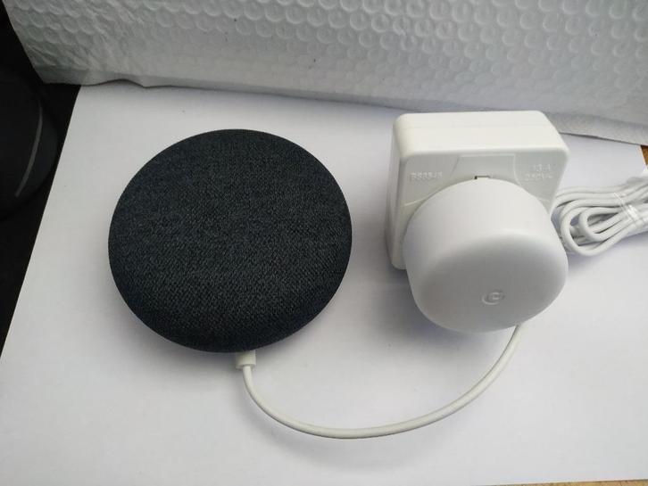 Google H2C Home Mini - Smart Speaker, Audio, Tv en Foto, Luidsprekers, Zo goed als nieuw, Overige typen, Minder dan 60 watt, Overige merken