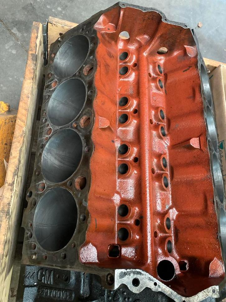 GM Motorblok - Chevrolet Small Block 060” 4-bouts one peace, Auto-onderdelen, Motor en Toebehoren, Chevrolet, Gebruikt, Ophalen