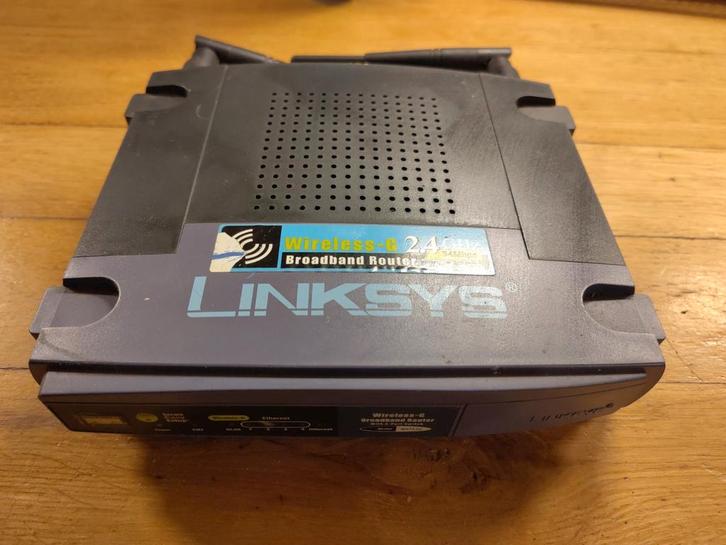Linksys WRT54G Router v3.1, Computers en Software, Routers en Modems, Gebruikt, Router, Ophalen of Verzenden