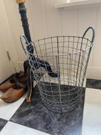 Brocante hoge draadmand, Antiek en Kunst, Ophalen