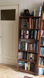 Houten Boekenkast, Met plank(en), Gebruikt, 100 tot 150 cm, 200 cm of meer